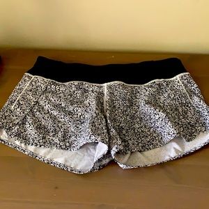 Lululemon athletic shorts.